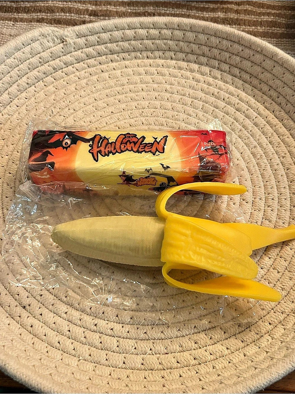 Halloween Squishy in Yellow butter. Yellow banana